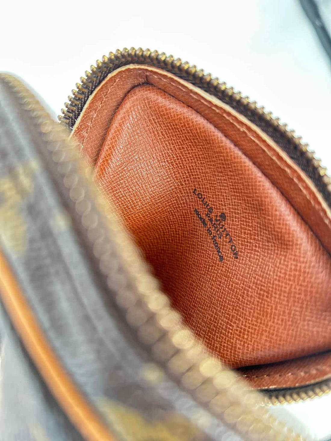 Louis Vuitton Brown Monogram Coated Canvas Danube 15 LUXURY