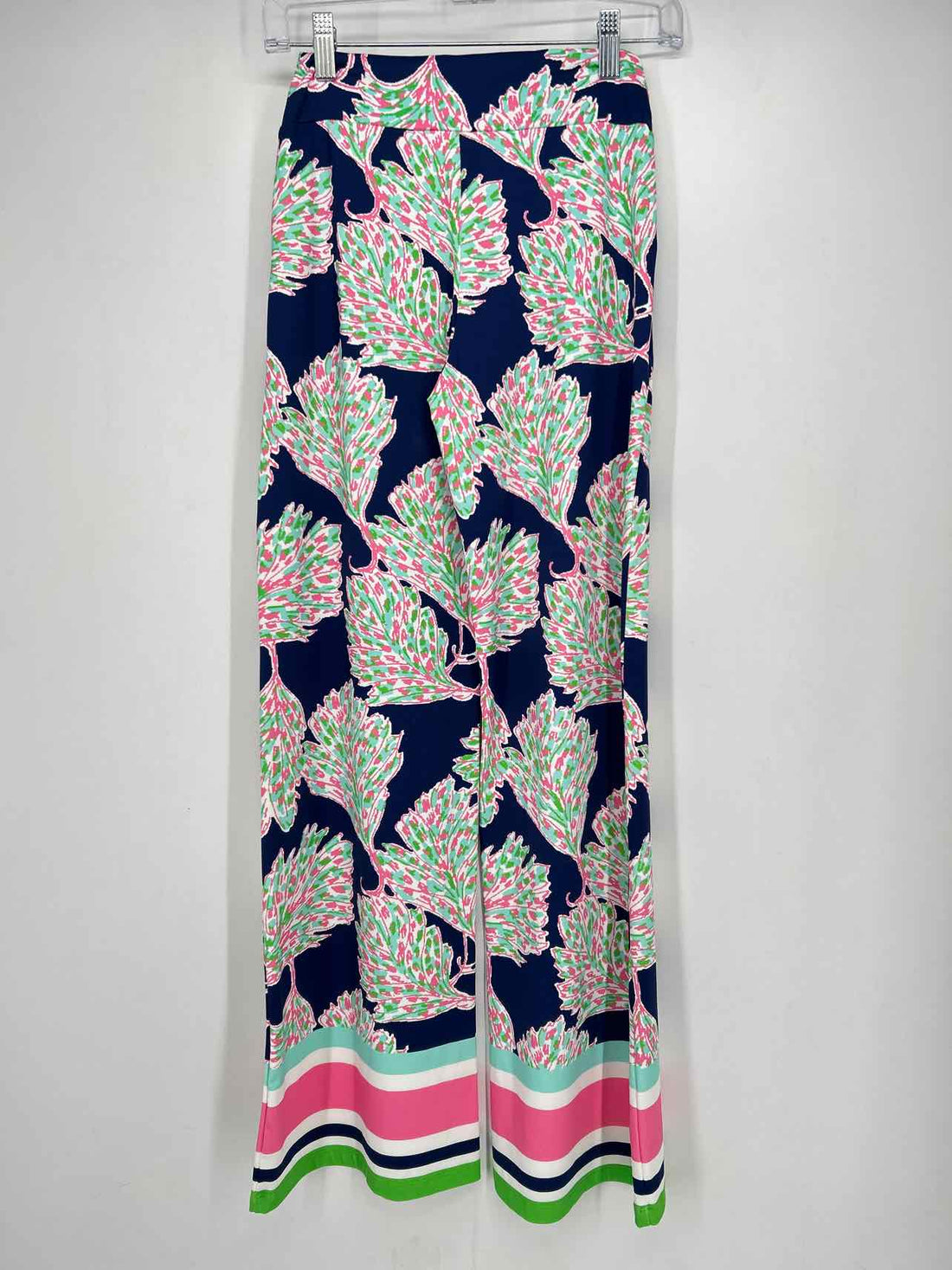 Jean-Pierre Klifa Size XS Navy Print Pants
