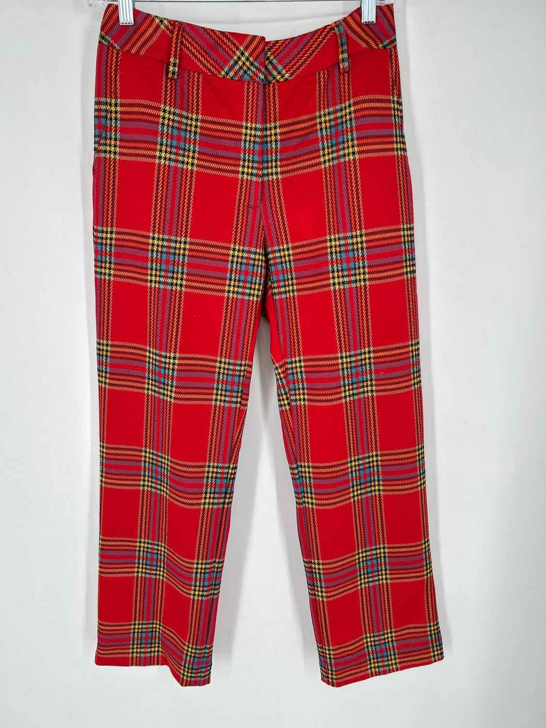 J McLaughlin 4 Red Plaid Holiday