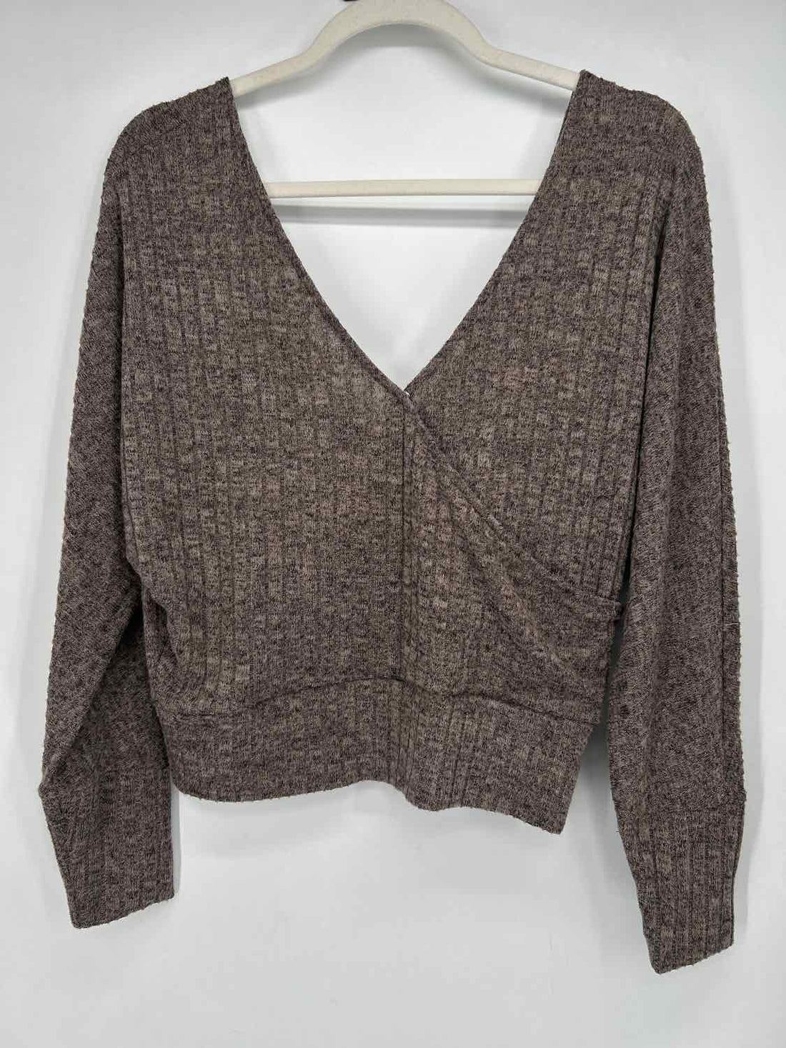 Very J Size S Heathered Taupe NWT Sweater