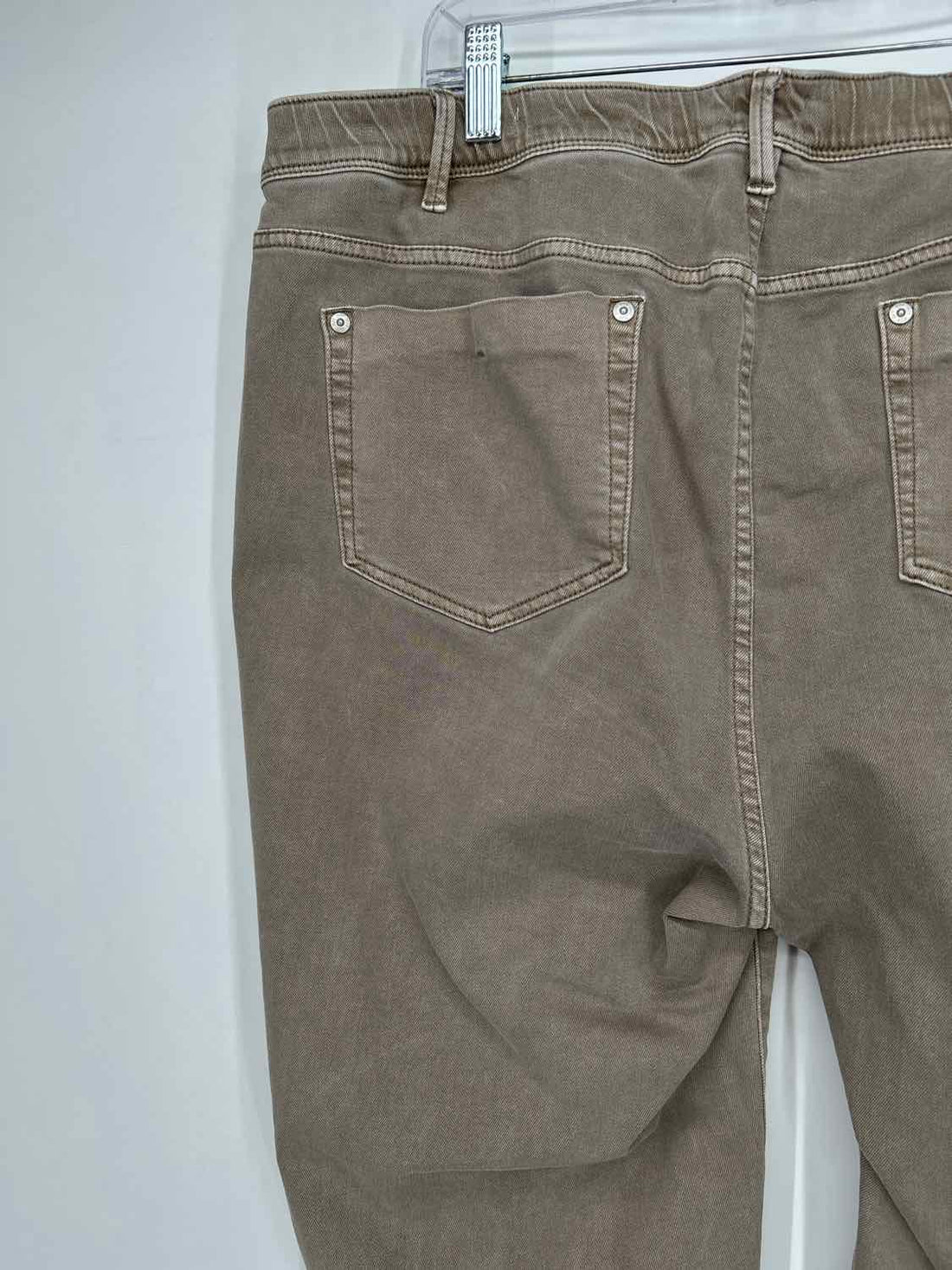 J Jill Size 18 Olive Slim Ankle Jeans
