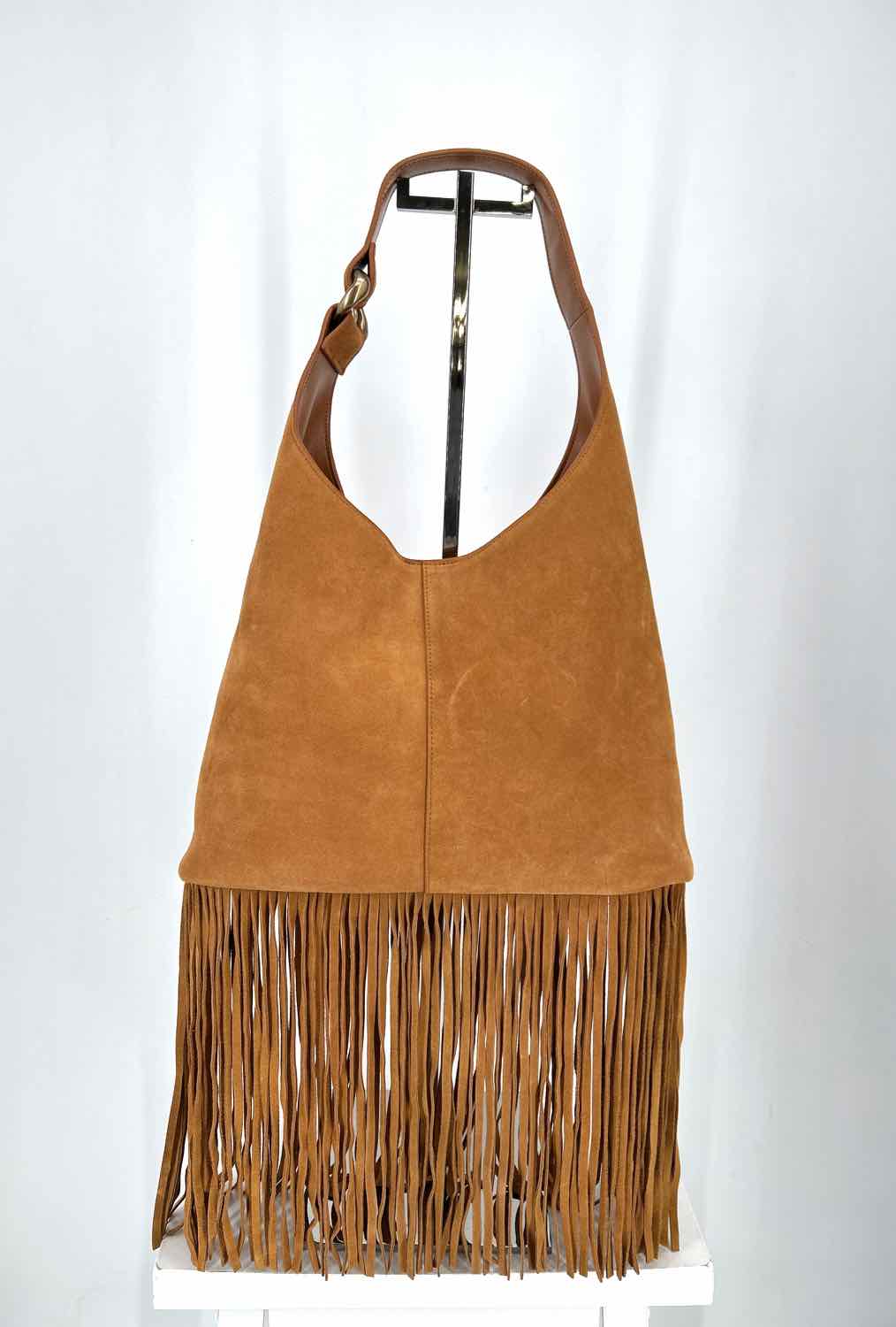 Jeffrey Campbell Camel Genuine Suede Excellent Condition Hobo