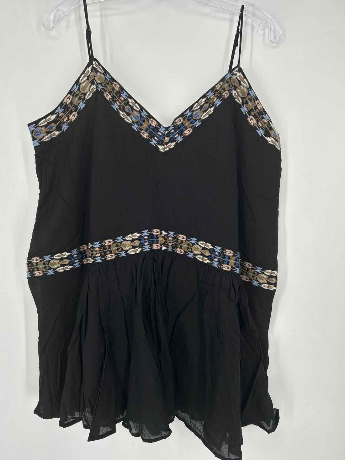 Abercrombie & Fitch Size XLP Black Embroidered NWT Dress