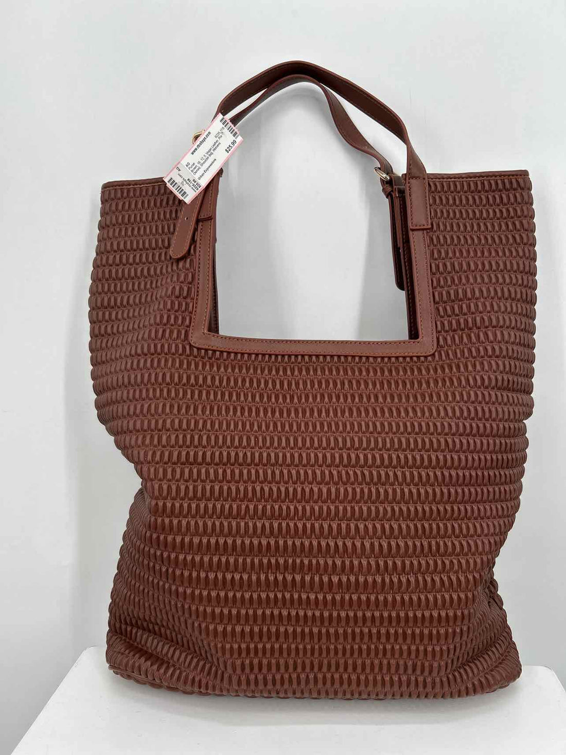 Urban Expressions Brown Vegan Leather Pre Owned Purse