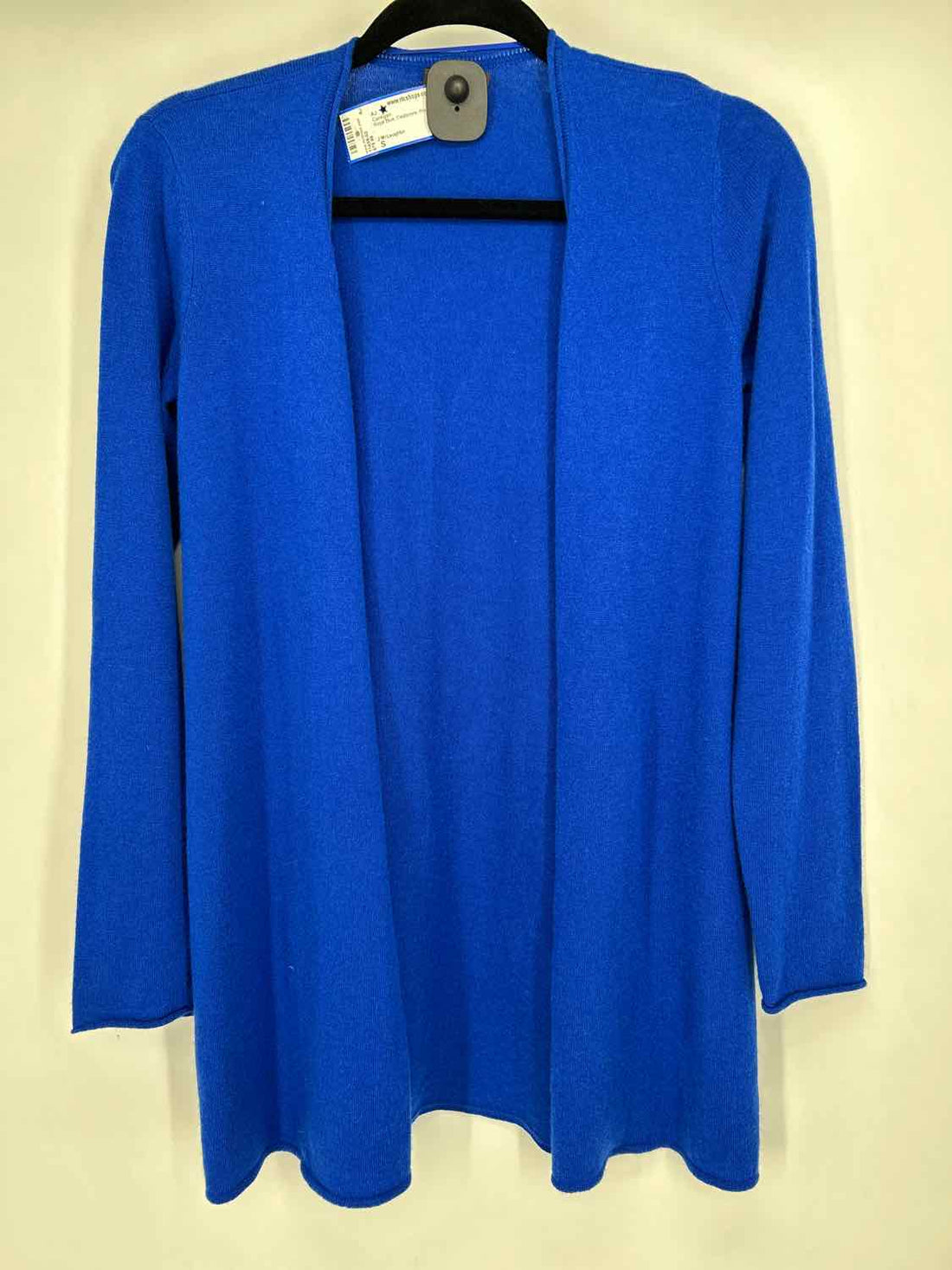 J McLaughlin Size S Royal Blue Cashmere Cardigan
