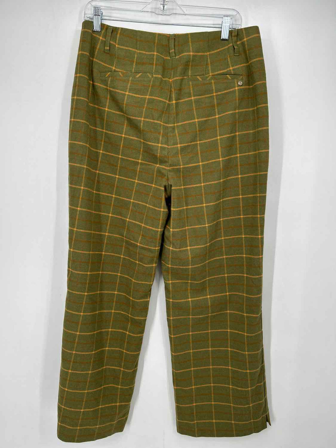 Biltmore Size 10 Olive Plaid NWT Pants