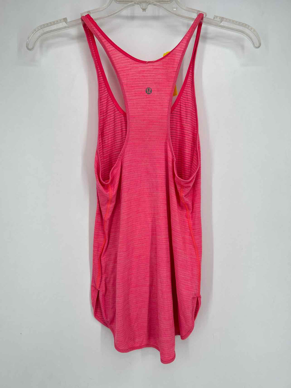 Lululemon Size S Pink Stripe Active Tops