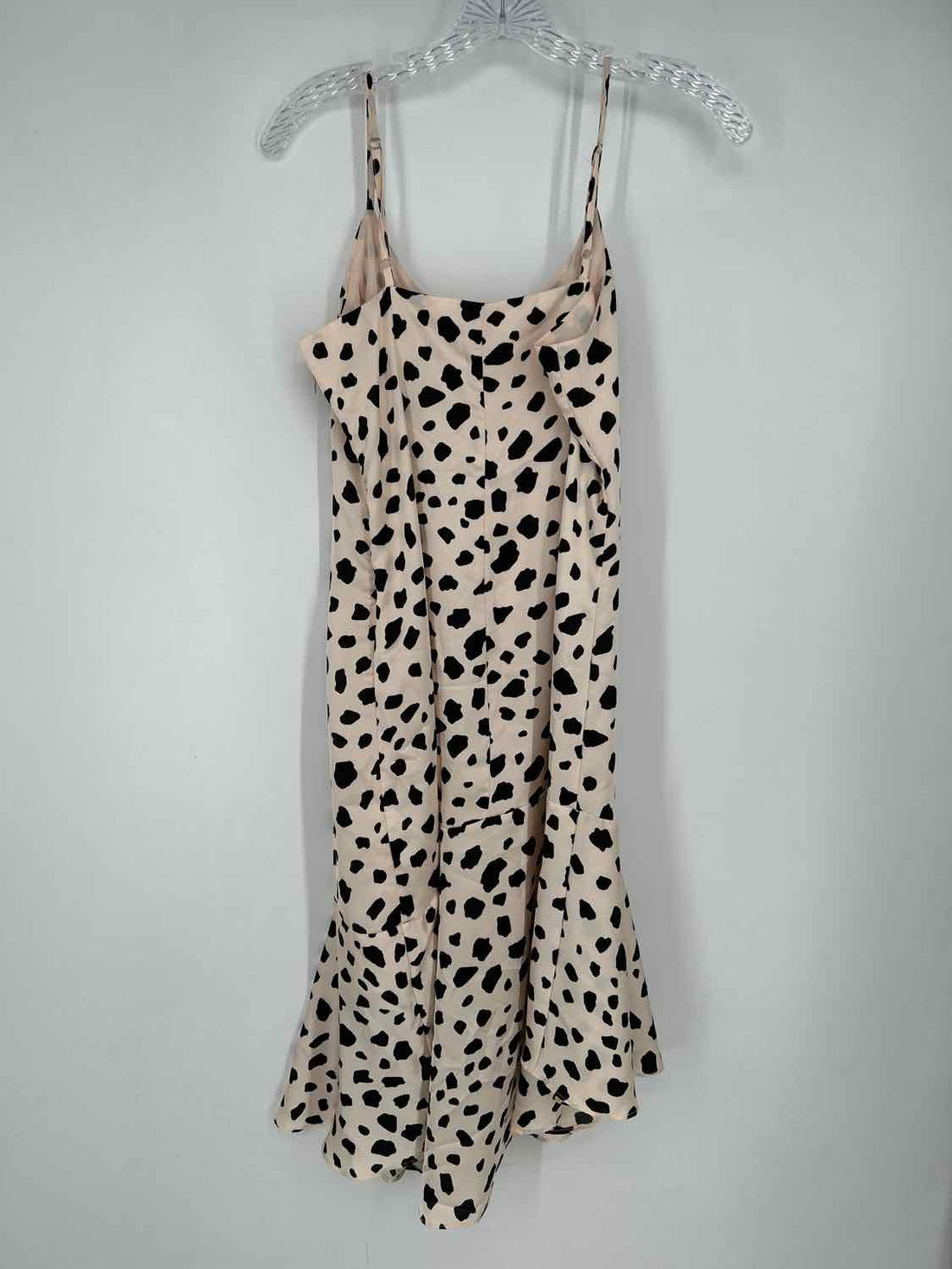 Mystree Size S Blush Print Satin Dress