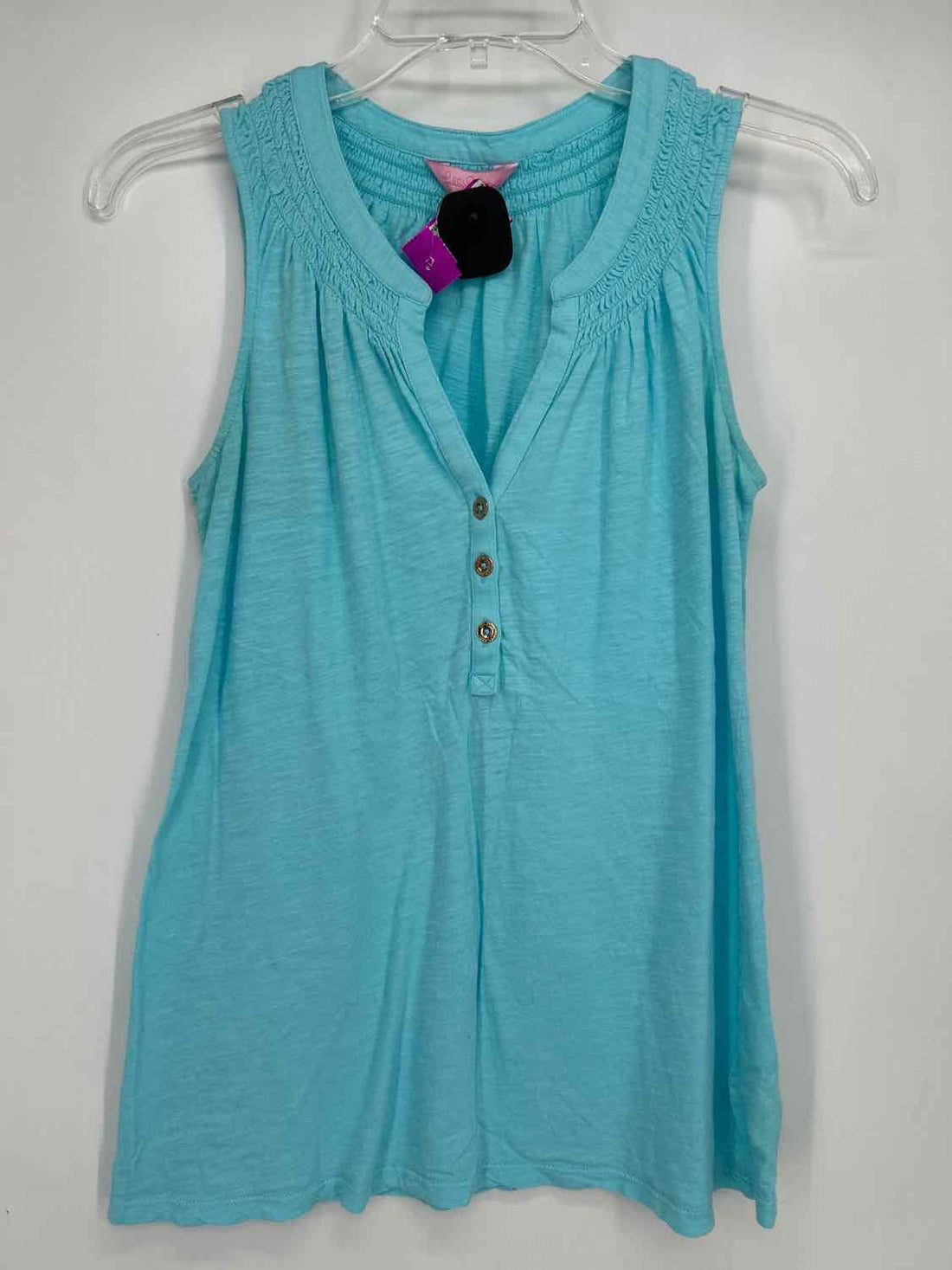 Lilly Pulitzer S Blue Sleeveless Lilly Pulitzer Top