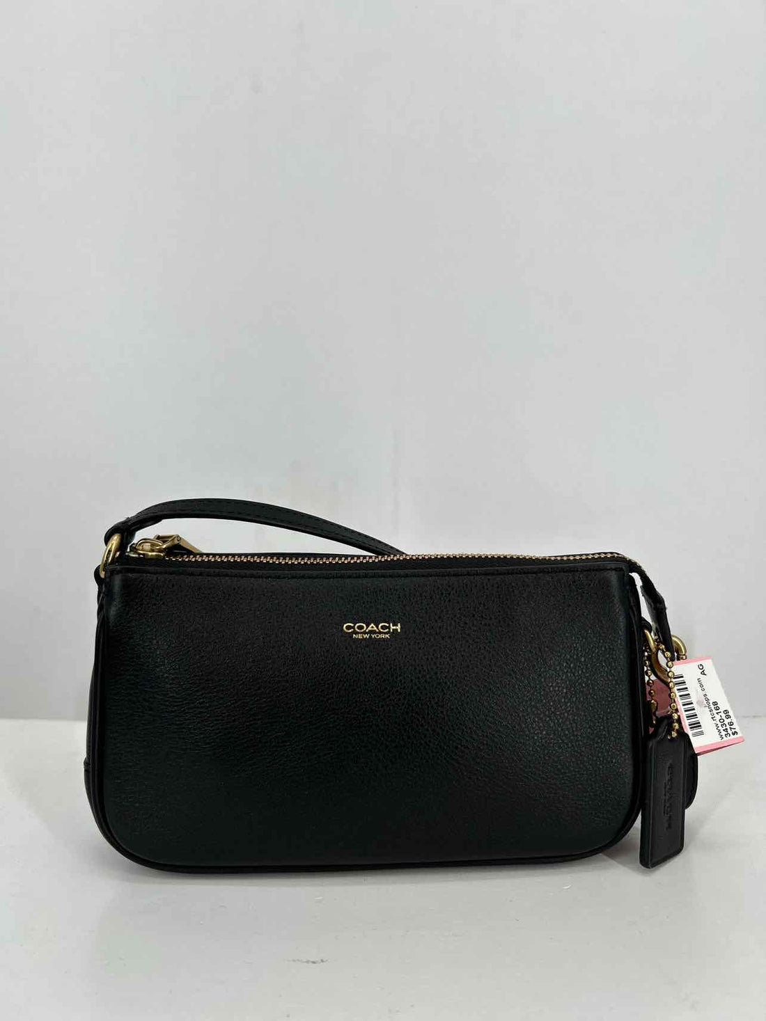Coach Black Leather Like New Shoulder