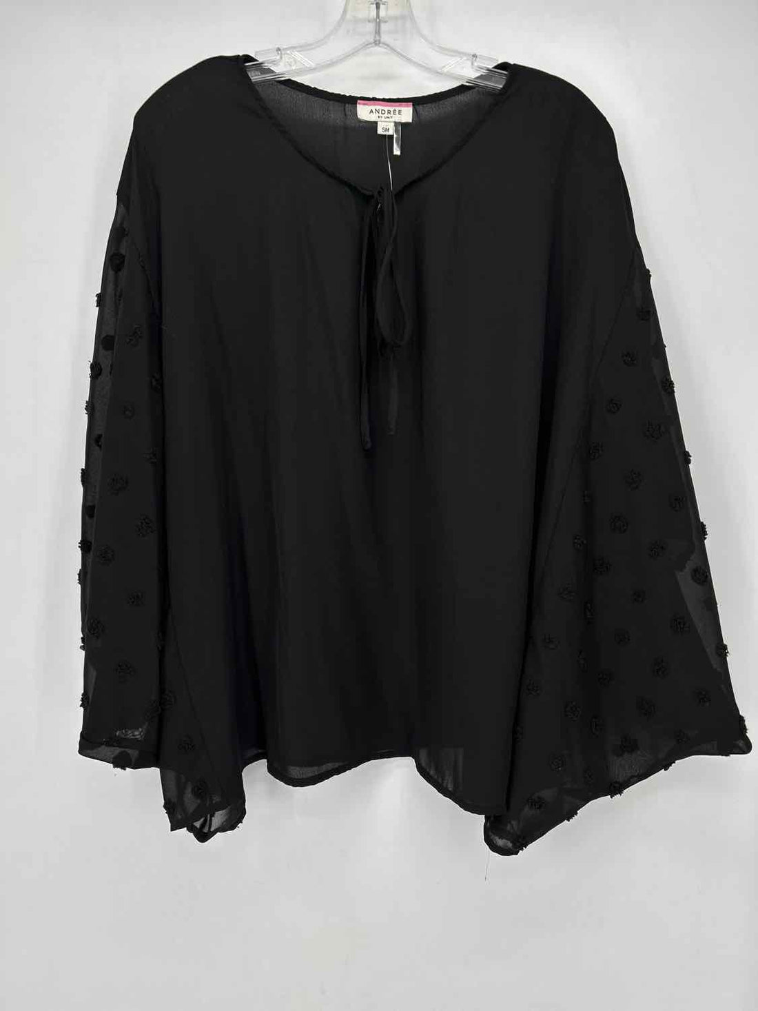 Andre By Unit Size S/M Black Long Sleeve