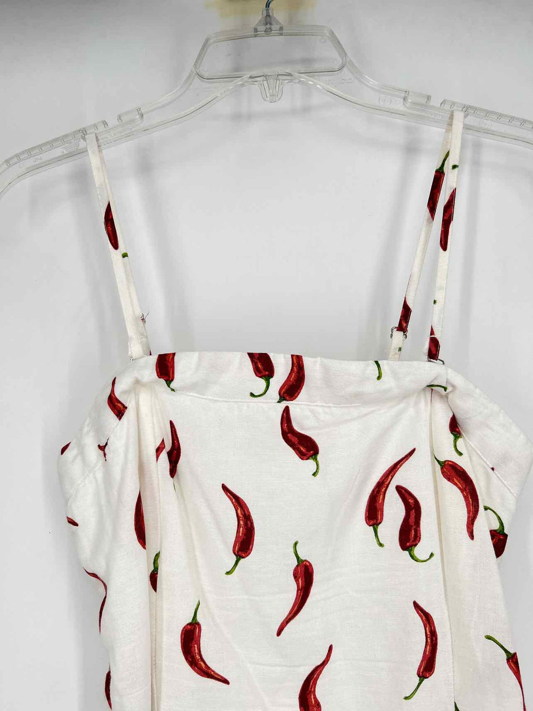 Jessica Simpson Size S White & Red Print Dress