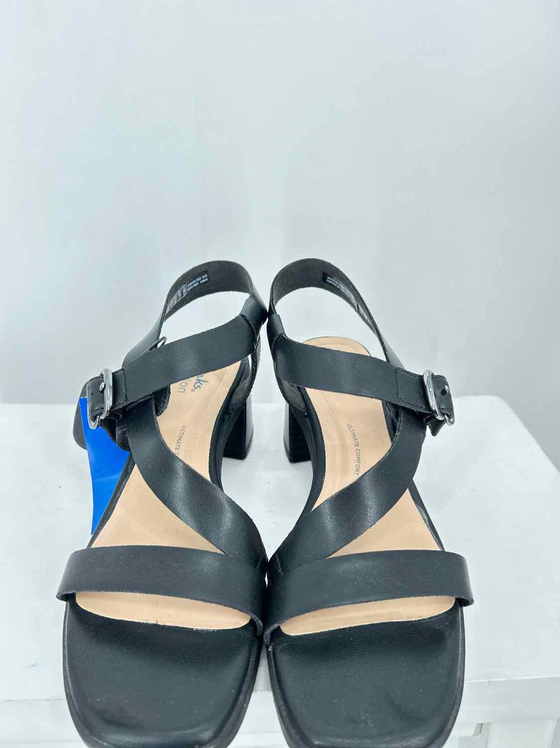 Clarks Women Size 8 Black Sandals
