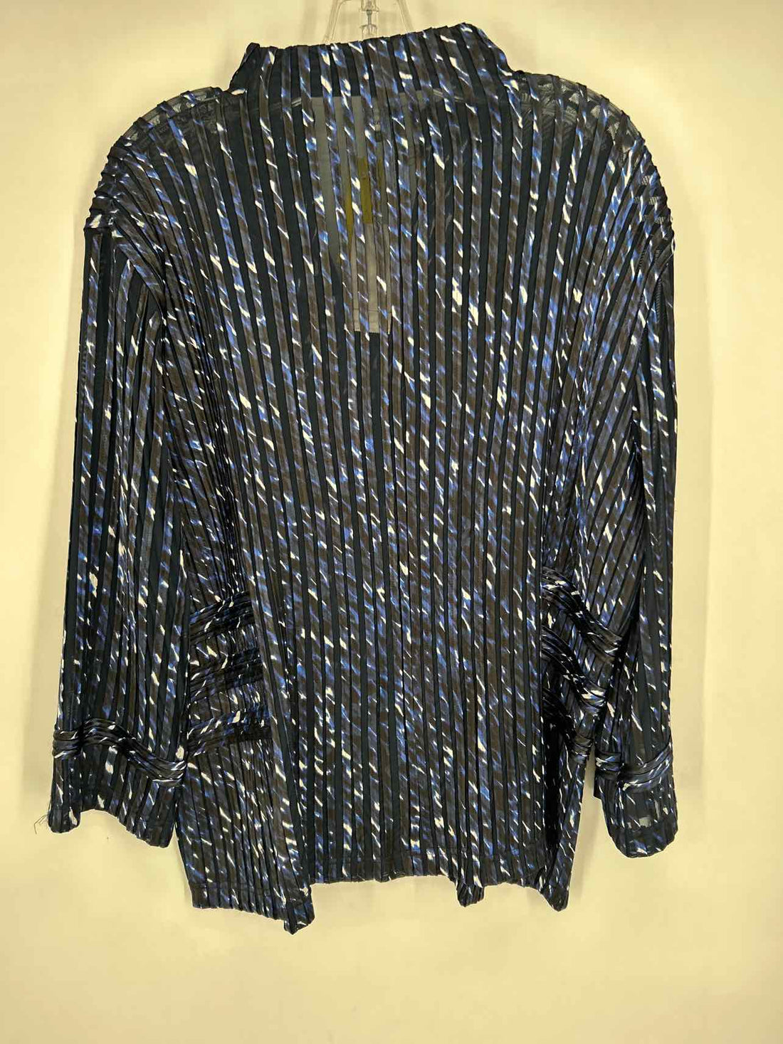 Chicos Traveler's Size 3/XL Navy & Black Print NWT Jacket
