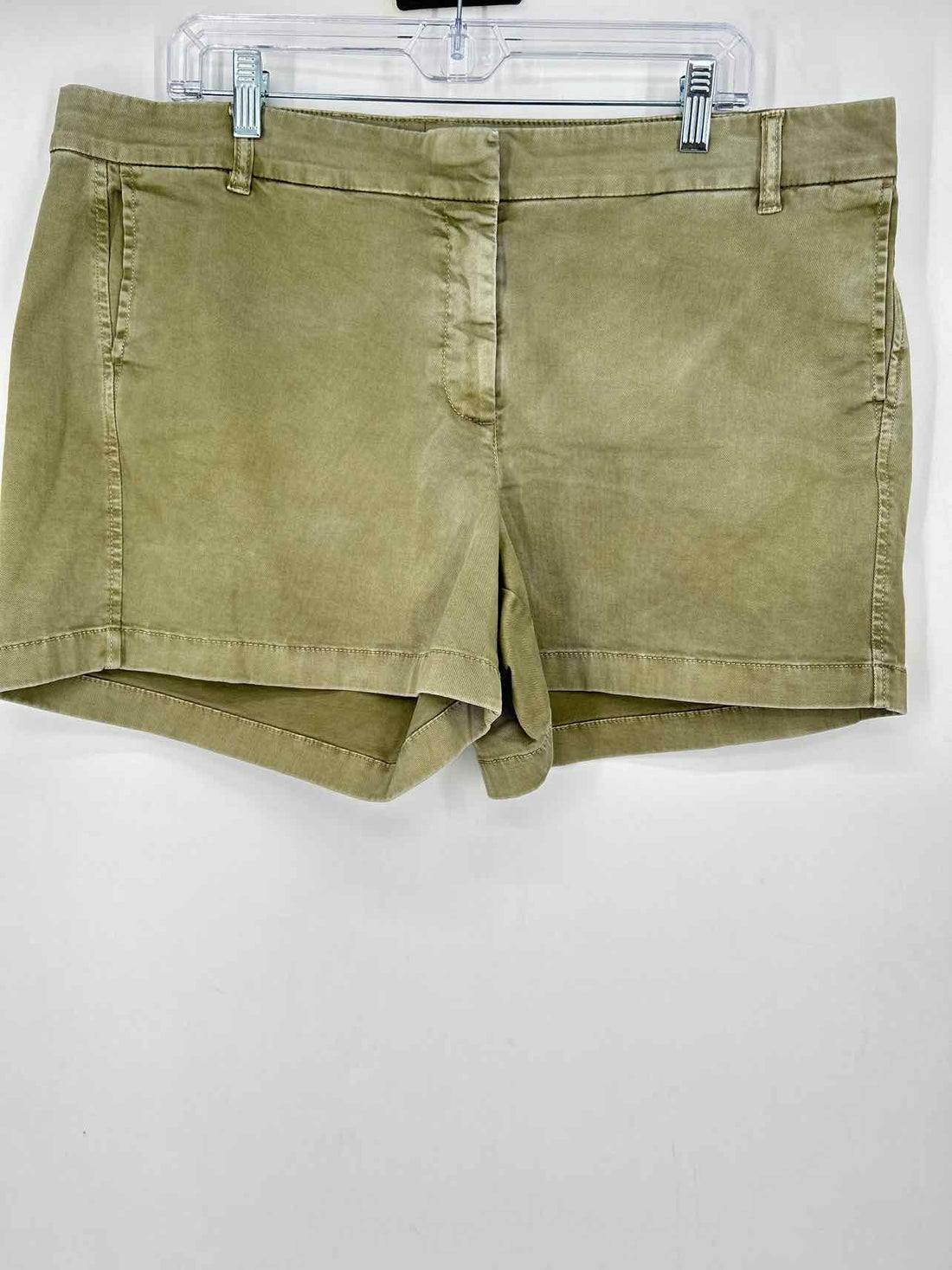 J Crew Size 16 Light Olive Shorts