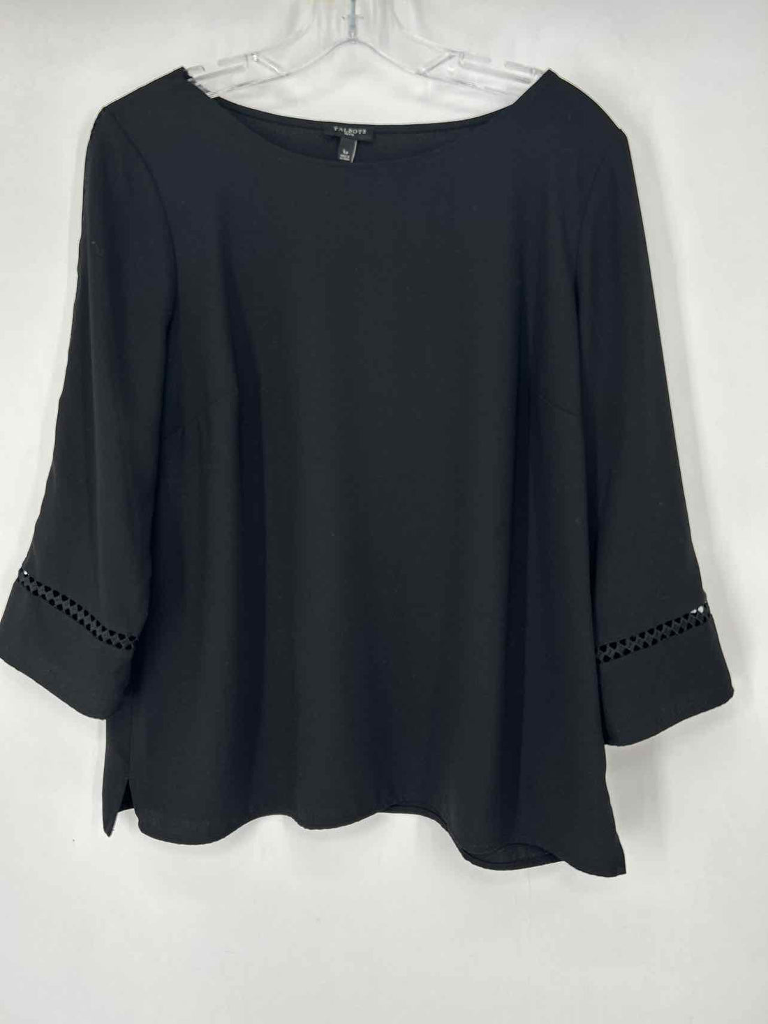 Talbots Size LP Black Long Sleeve