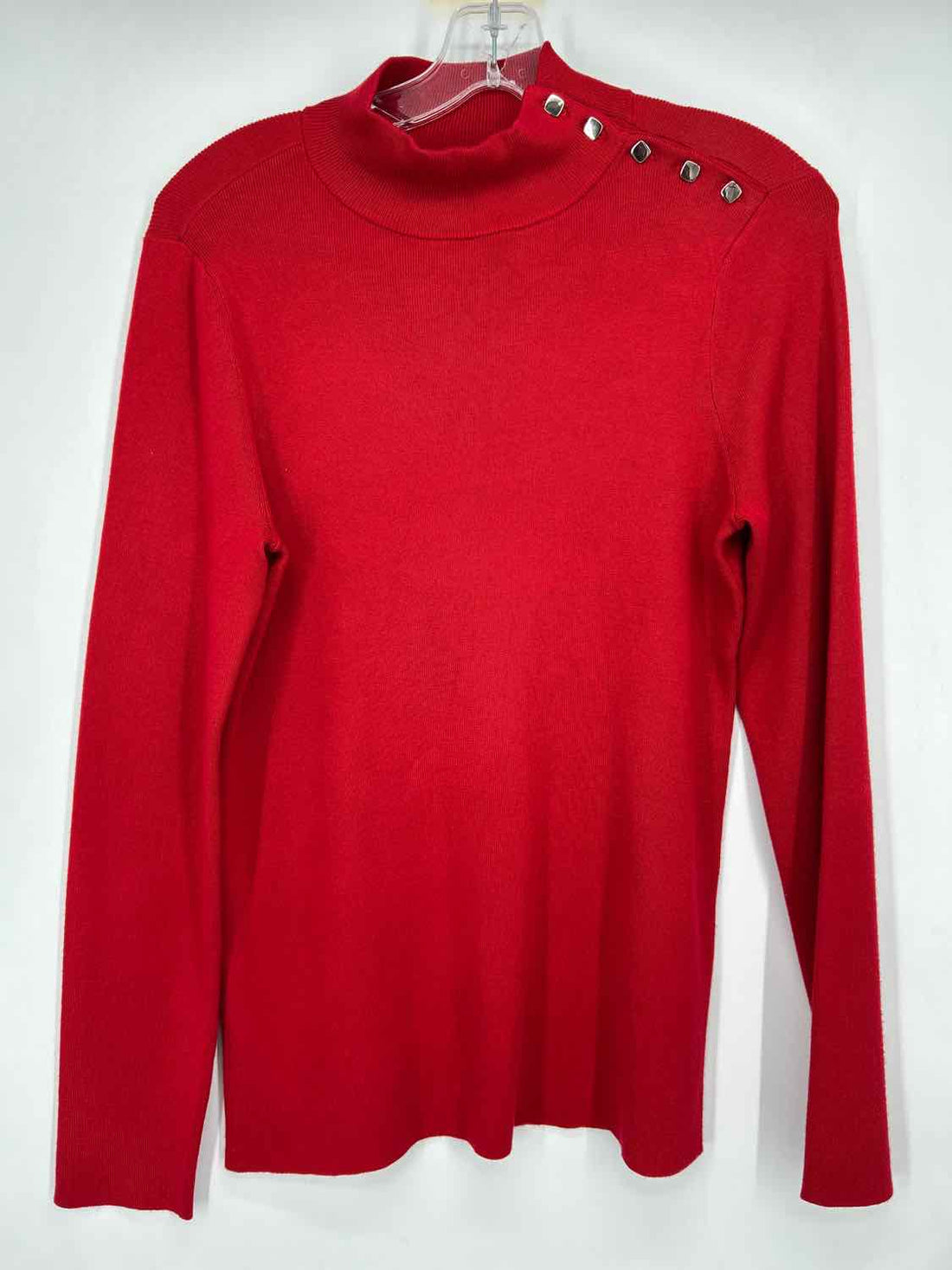 Chicos Size 1(M) Dark Red Sweater