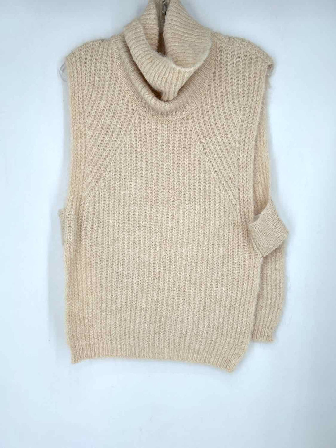 Molly Bracken Size XS Tan Knit Vest