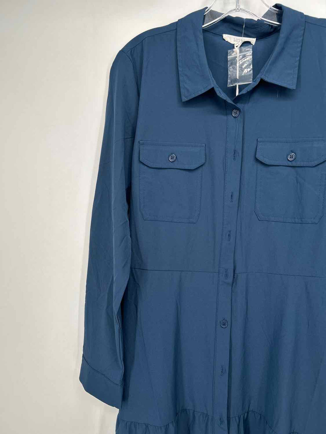 Lucky Brand Size L Blue NWT Dress