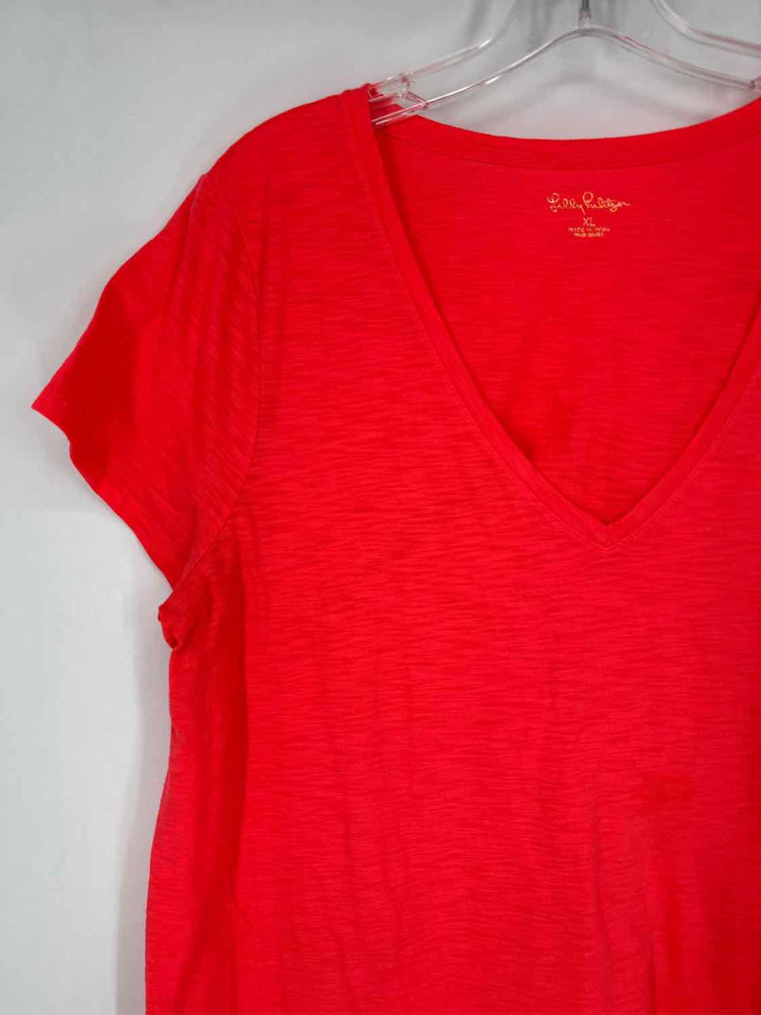 Lilly Pulitzer Size XL Neon Coral Lilly Pulitzer Luxletic Top