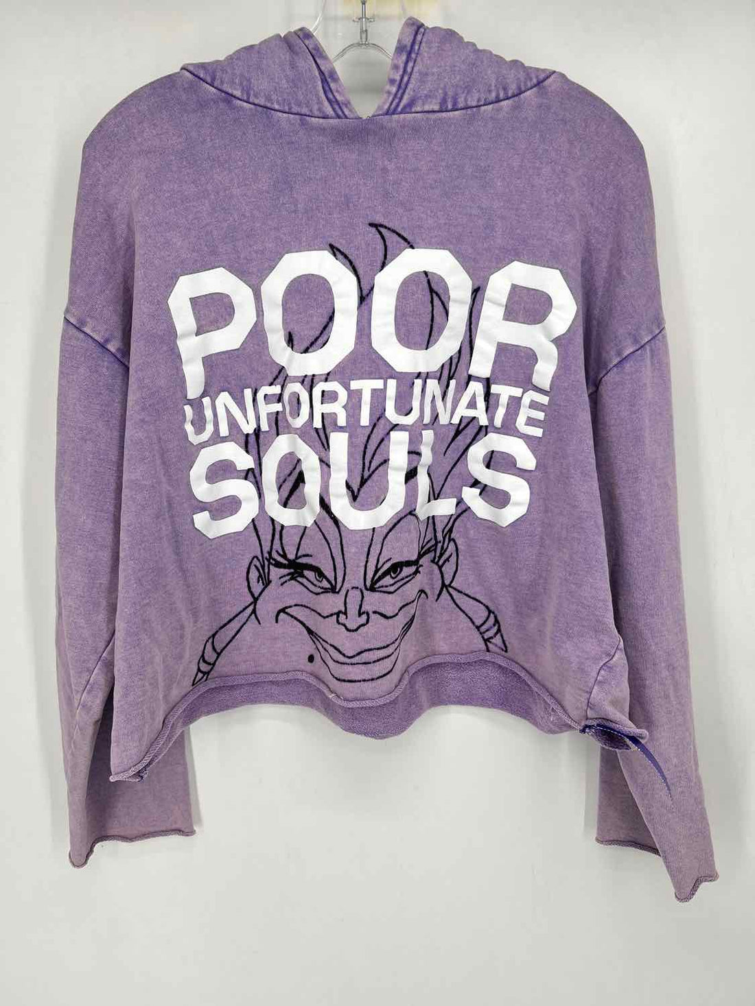 Oh My Disney Size L Washed Purple Hoodie