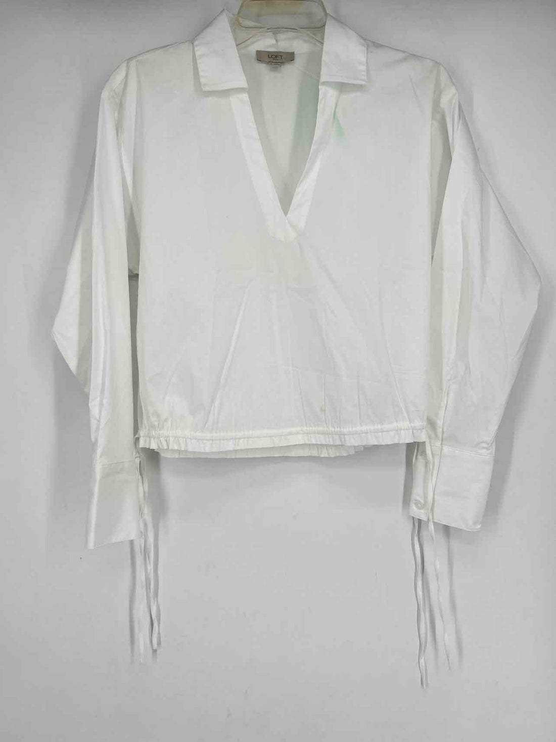 Loft Size XS White Long Sleeve