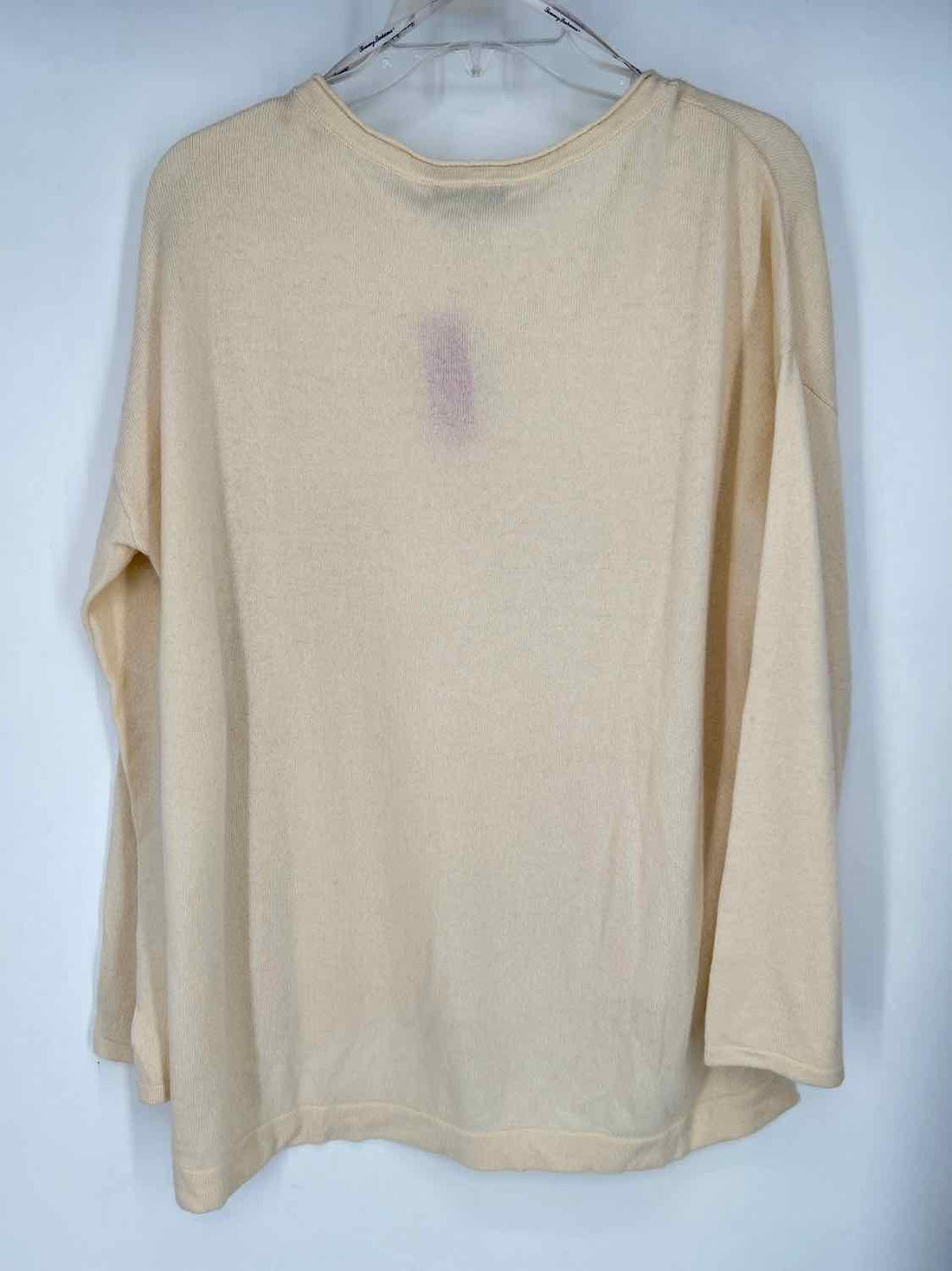 Tommy Bahama Size M Cream Wool & Cashmere Blend Sweater