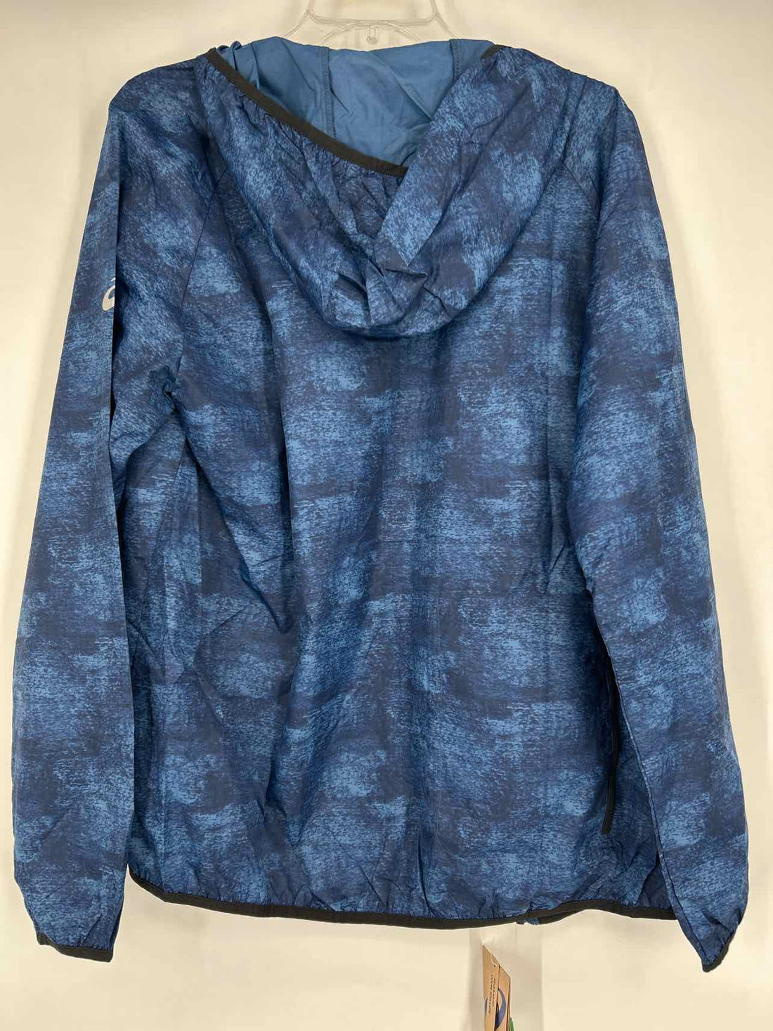 Asics Size M Navy Print NWT Active Jacket
