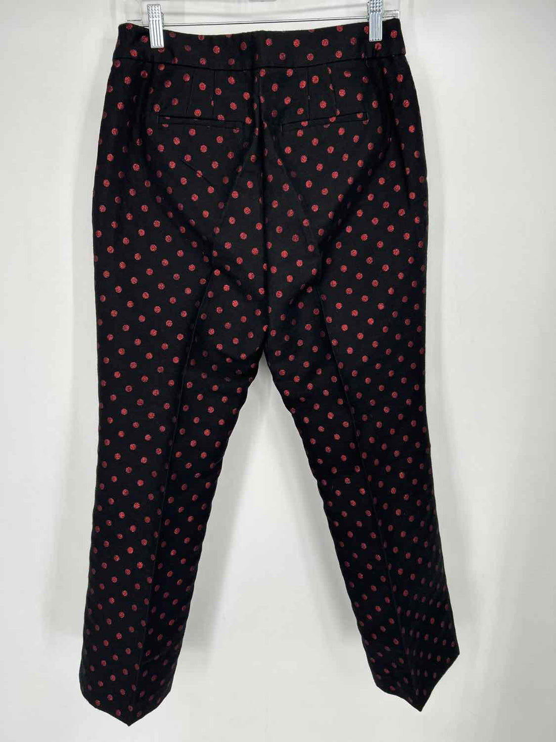 Talbots Size 4 Black Polkadot Pants