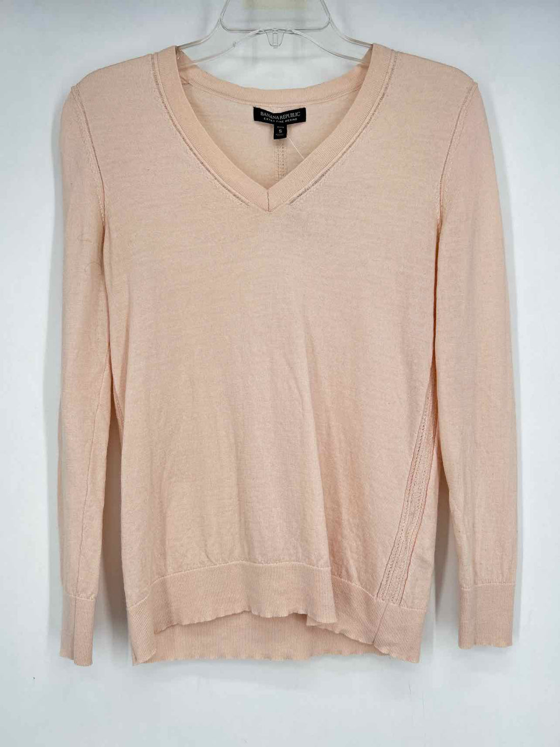 Banana Republic Size SP Pale Blush Merino Wool Long Sleeve