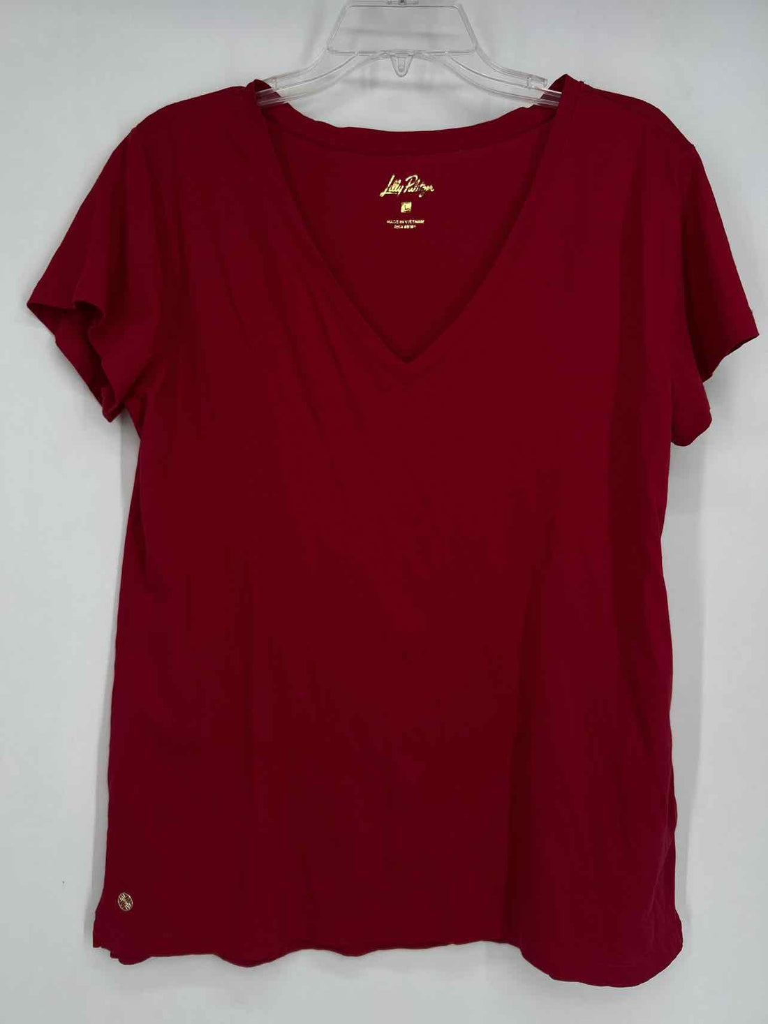 Lilly Pulitzer L Dark Red Lilly Pulitzer Top