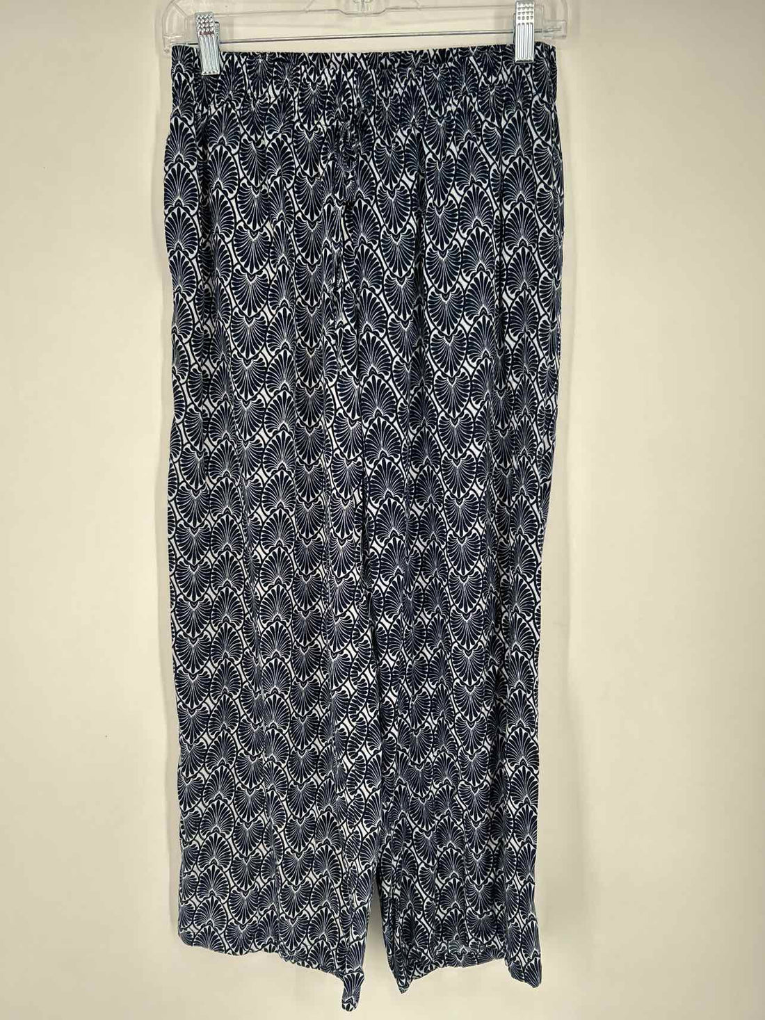 Crown & Ivy Size S Navy & White Pants