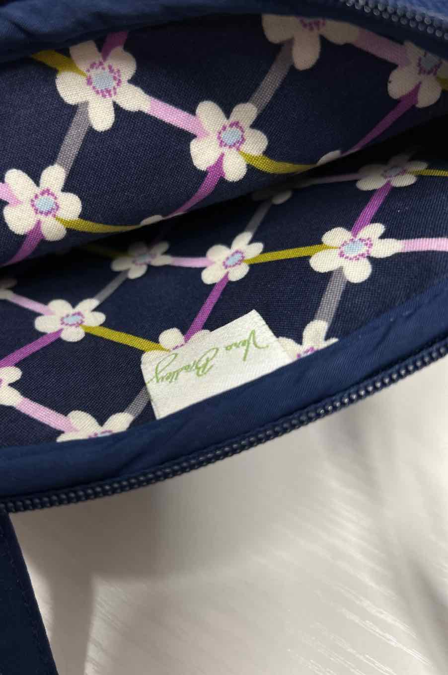Vera Bradley Navy Quilted Crossbody
