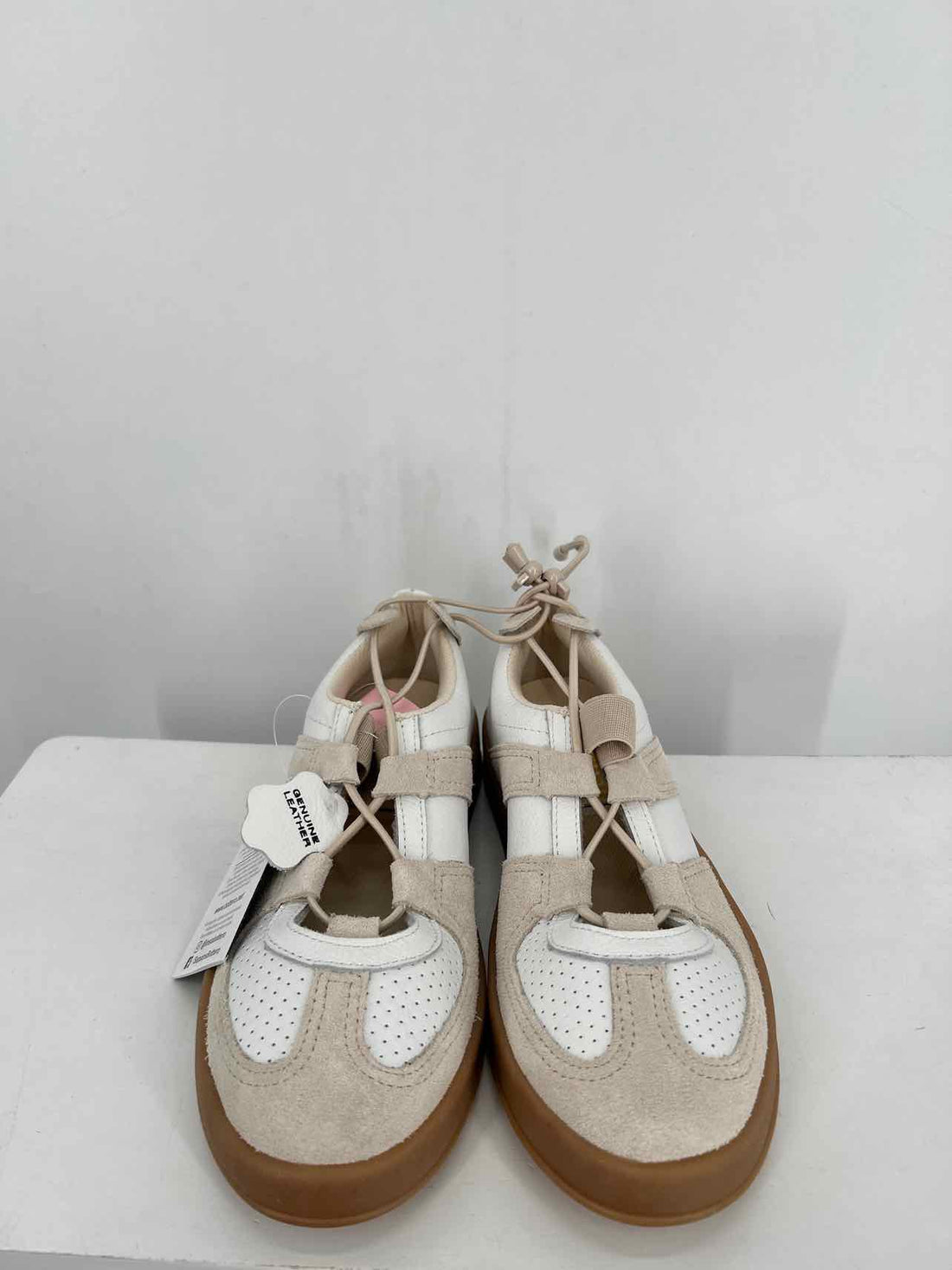Bottero Women Size 5 White & Beige New Boutique Shoes