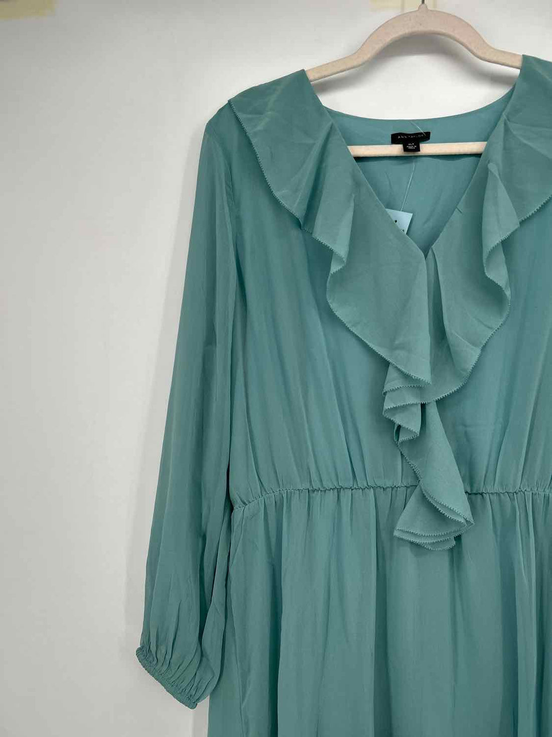 Ann Taylor Size XLP Turquoise NWT Dress