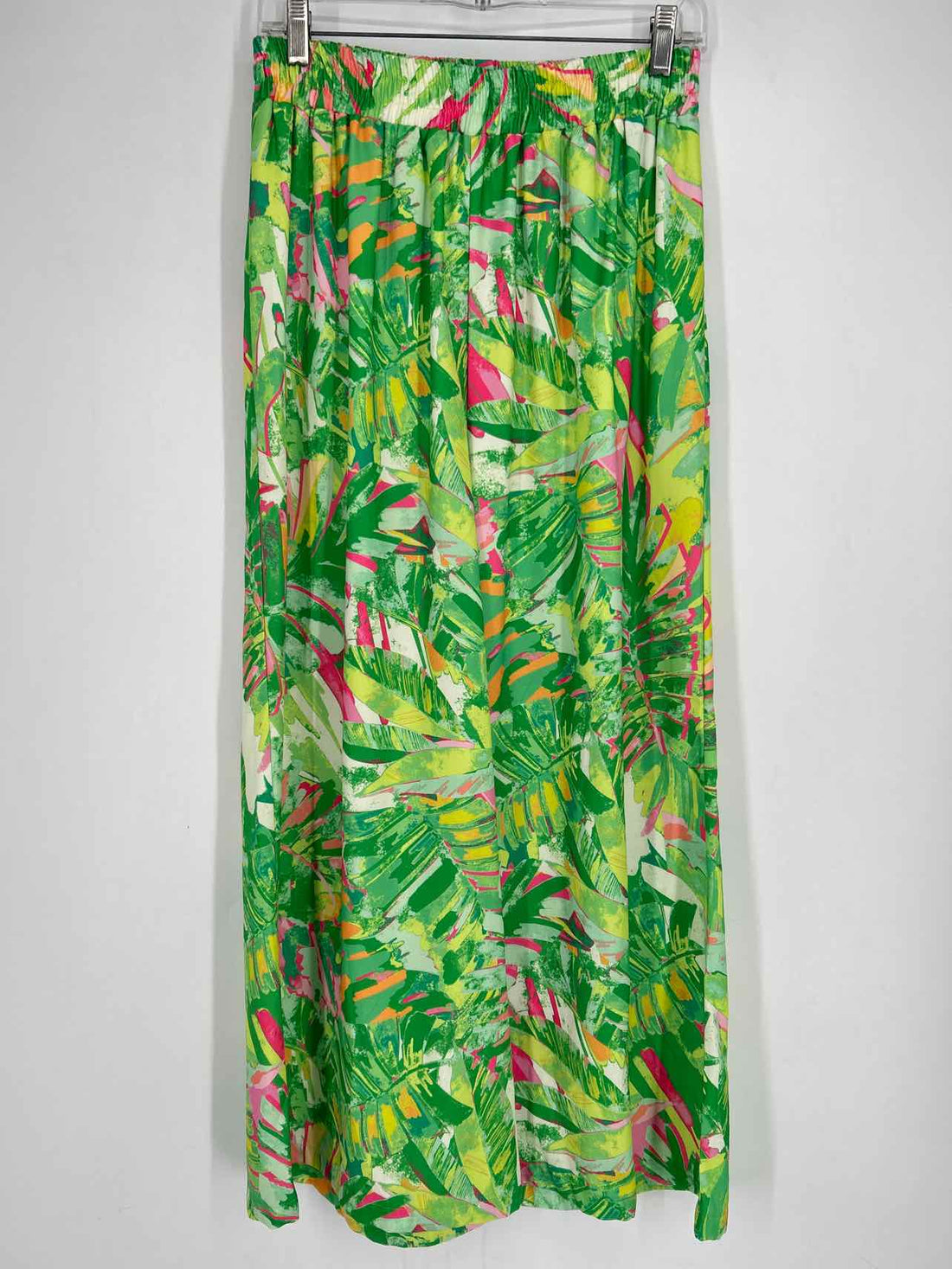 Flying Tomato Size L Green & Pink Print Pants