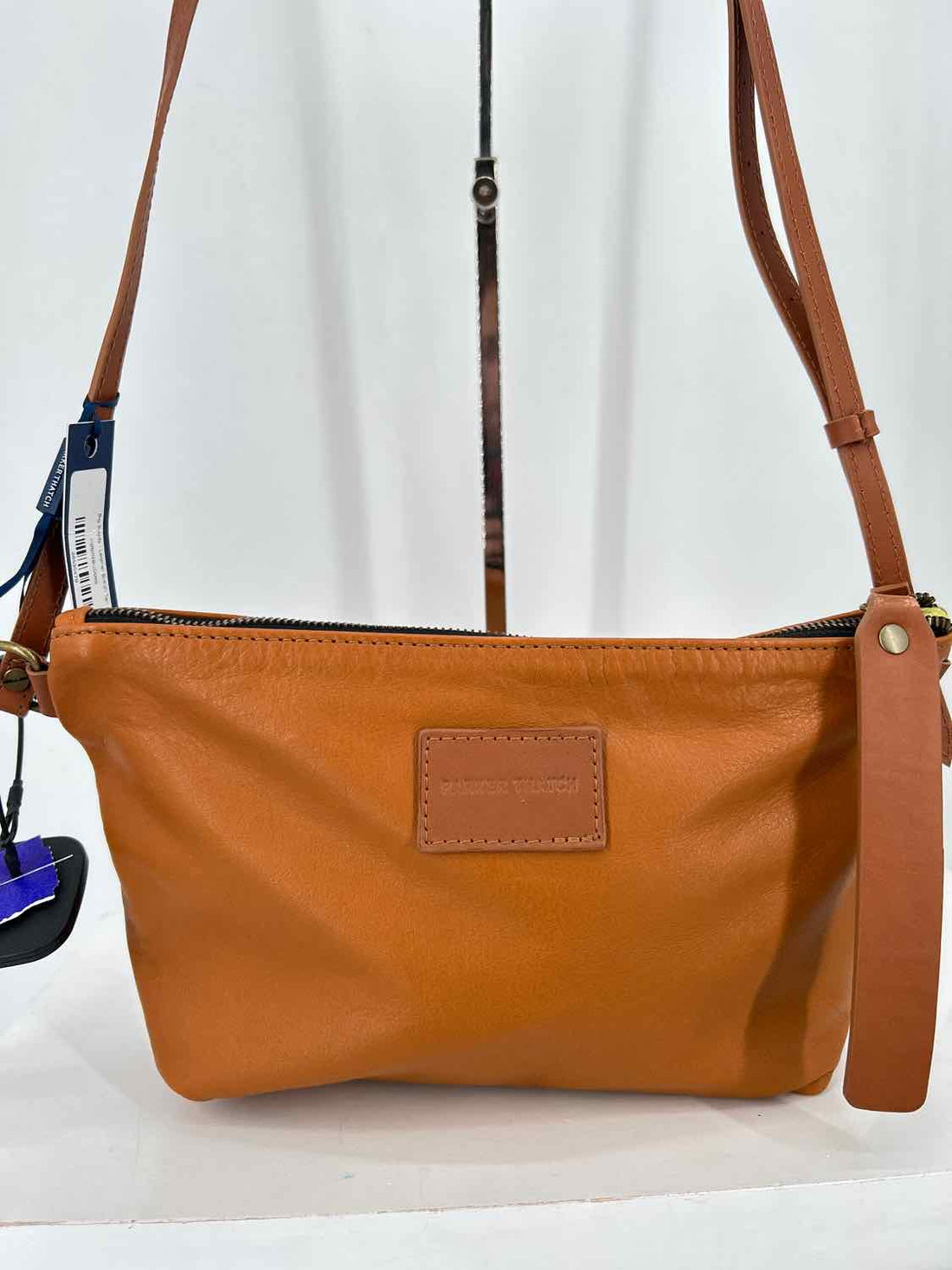 Parker Thatch Cognac Leather Crossbody