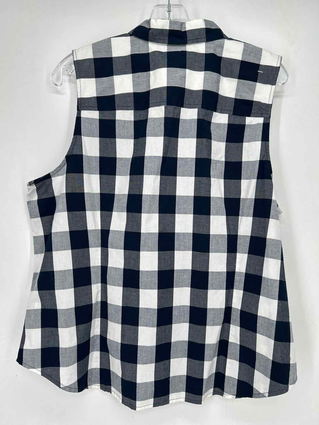 J Crew Size XXL Blue & White Top/Blouse