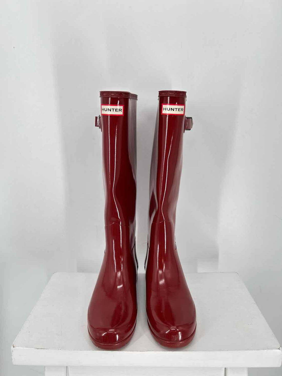 Hunter Women Size 6 Red Rain Boot