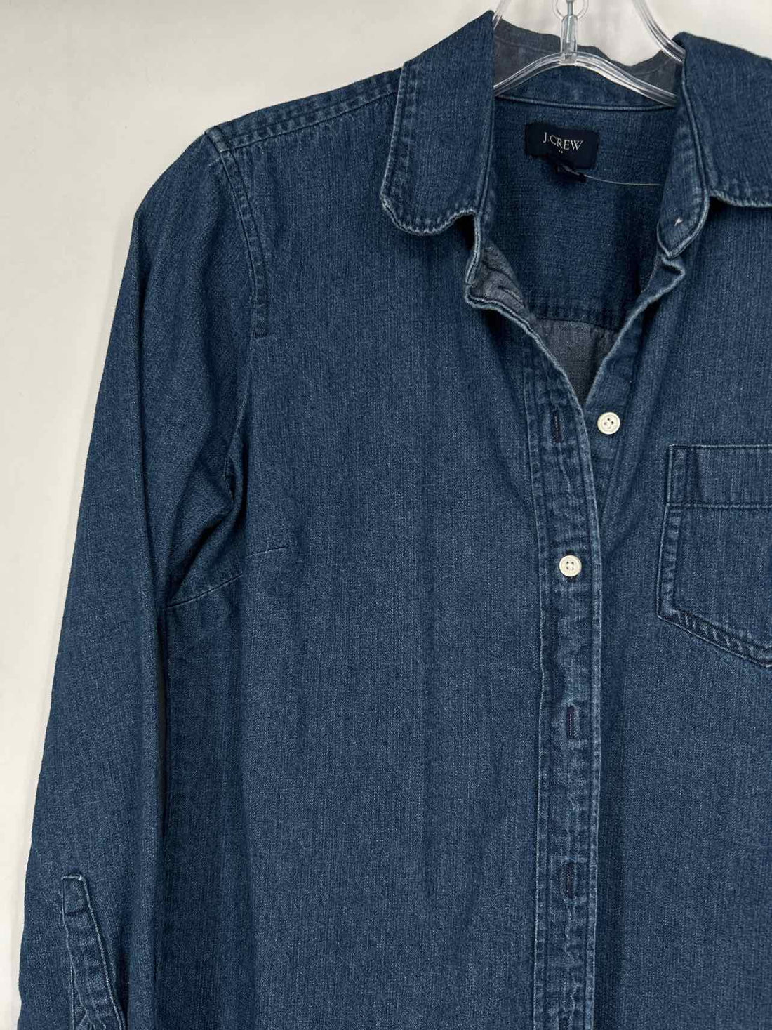 J Crew Size SP Chambray Long Sleeve