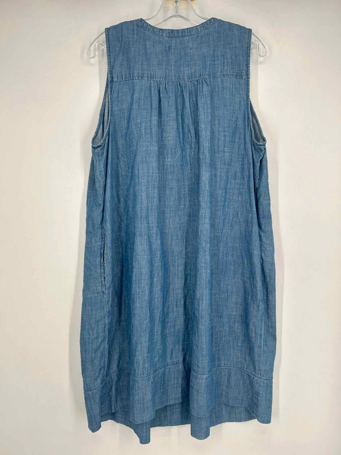 Sonoma Size 1X Chambray Sleeveless Dress