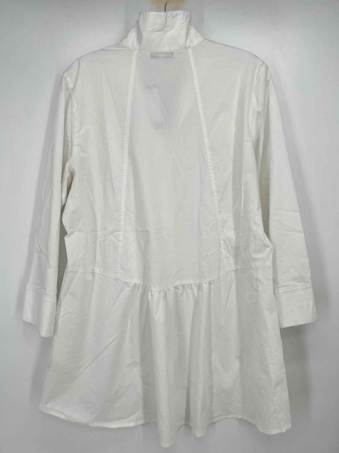 Foxcroft Size 14 White Long Sleeve