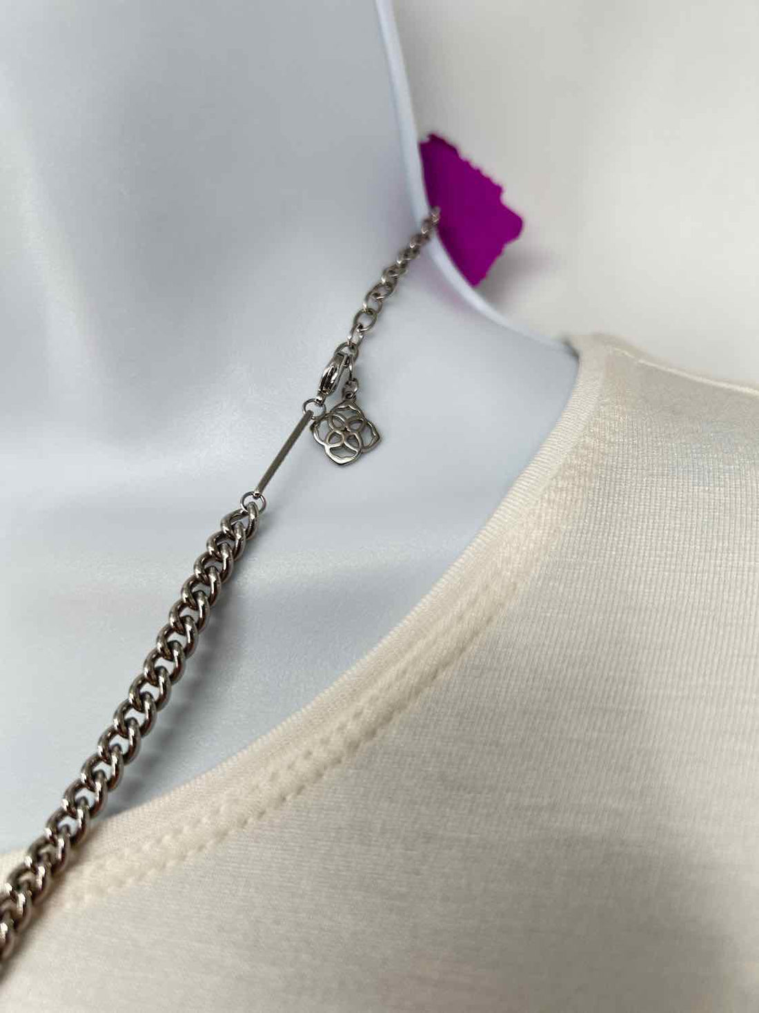 Kendra Scott Silvertone Necklace