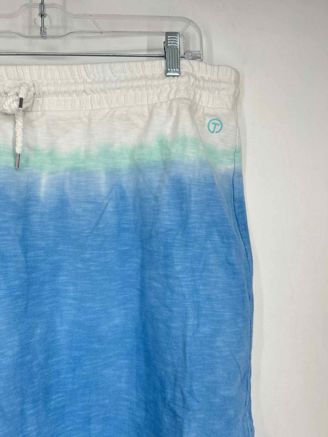 T By Talbots Size XL White & Blue Ombre Skirts