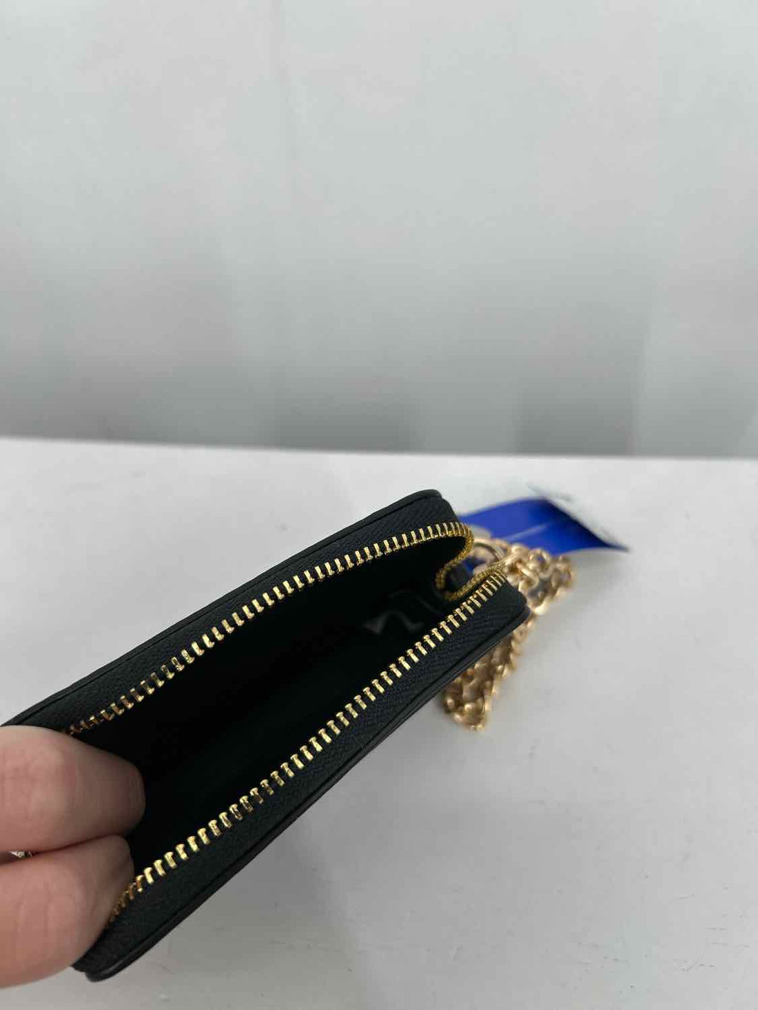 Coach Black Genuine Leather Pre Owned Wallet