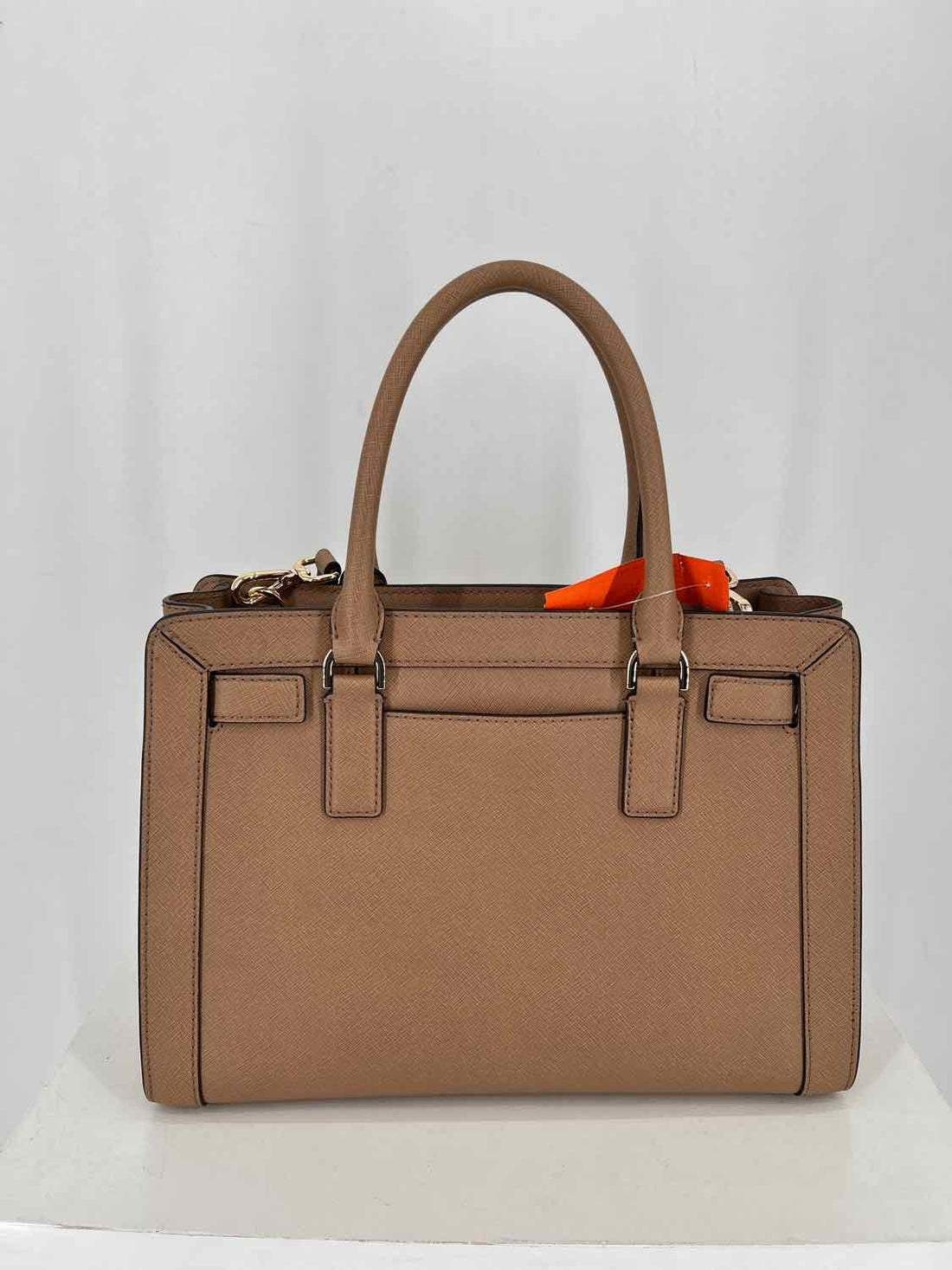 Michael Kors Brown Saffiano Leather Crossbody