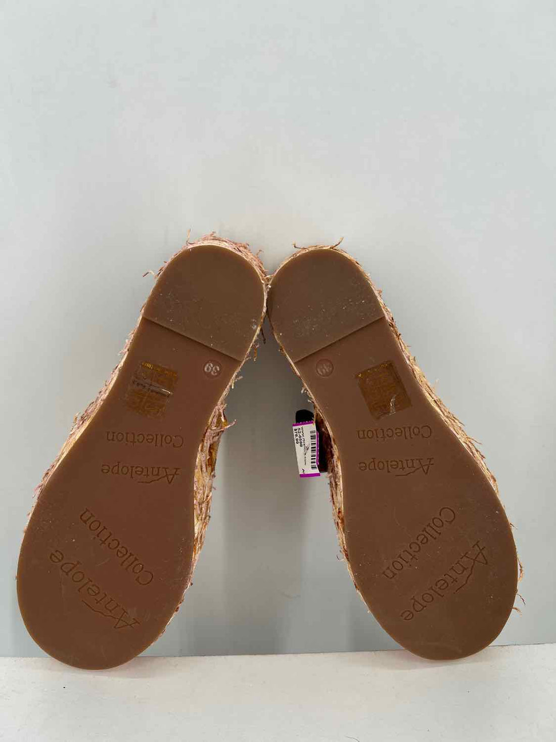 Antelope Women Size 39 (8.5-9) Yellow Print New Wedges