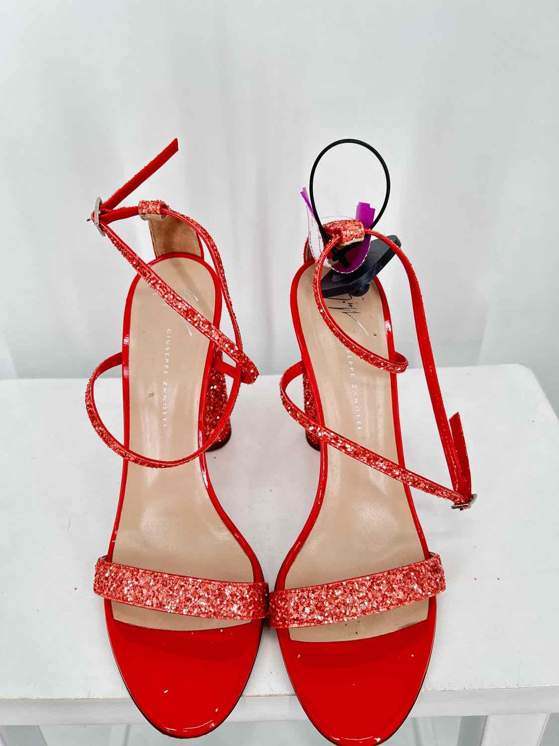 Giuseppe Zanotti Women Size 39 (8.5-9) Red Heels