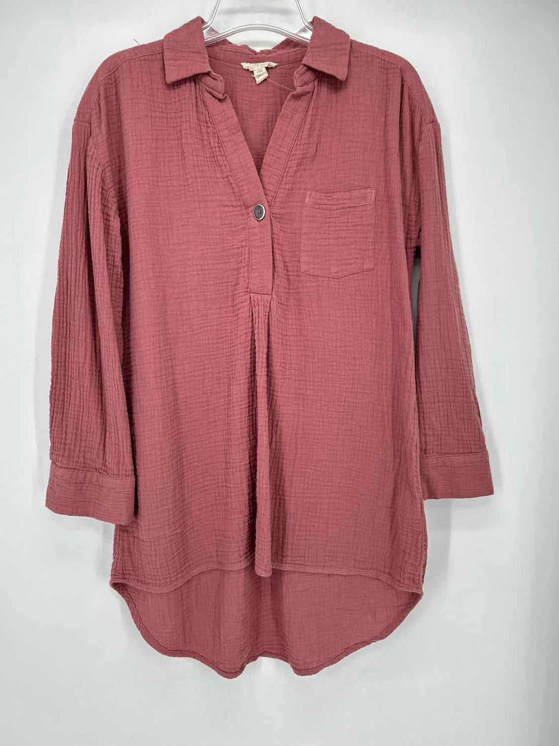 Cupio Size M Dusty Rose Long Sleeve