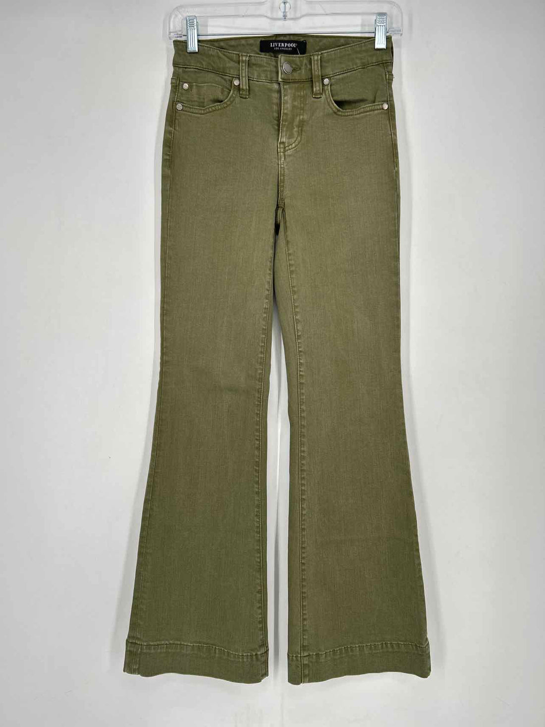 Liverpool Size 0 Olive Jeans